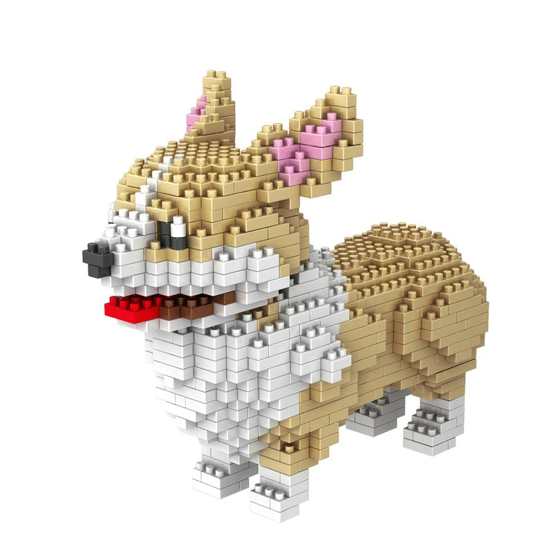 Corgi- Rasy psów z klocków