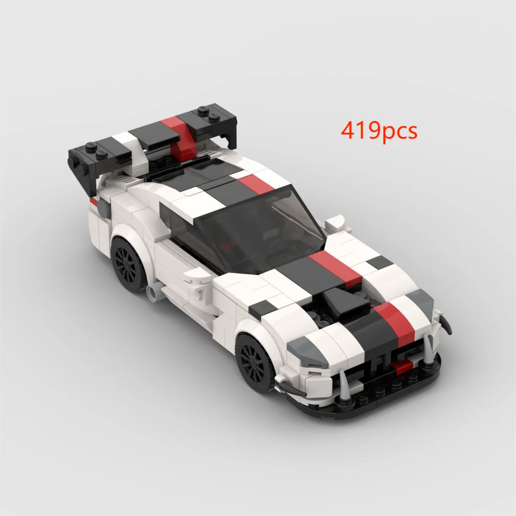 Klocki – model samochodu insp. Dodge Viper ACR