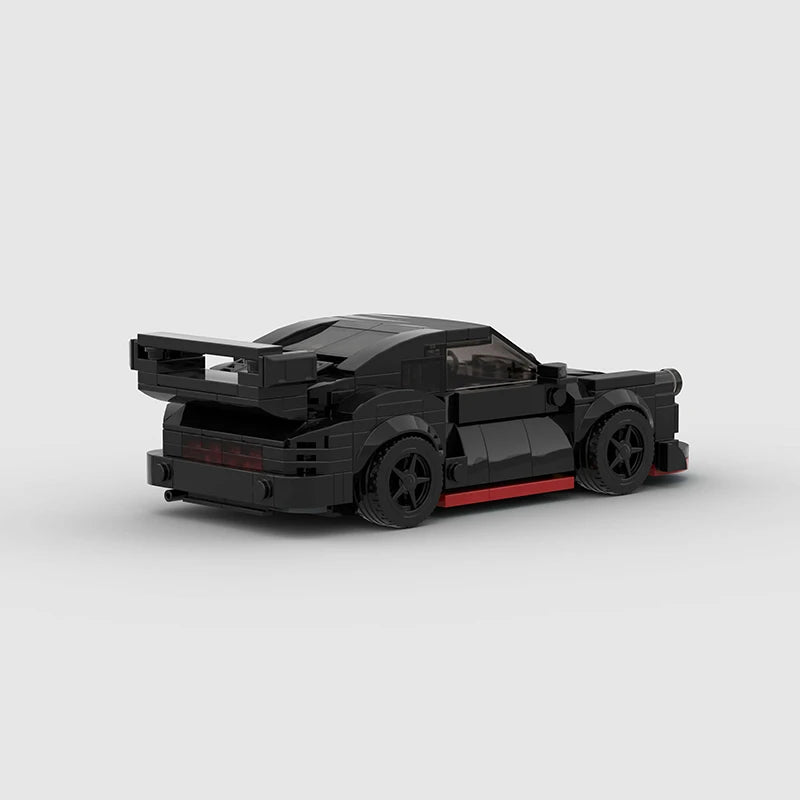 Klocki – model samochodu insp. Porsche 911 Turbo (930) RWB