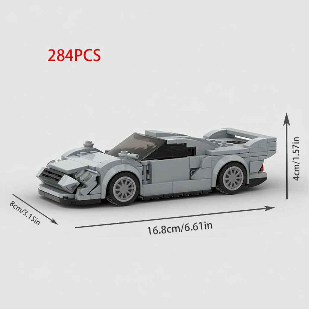 Klocki – model samochodu insp. Mercedes CLK GTR V2