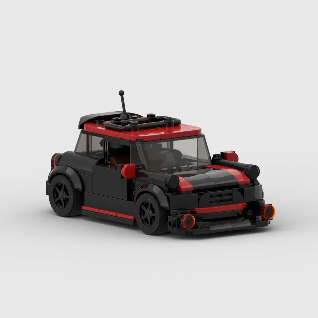 Klocki – model samochodu insp. Mini JCW