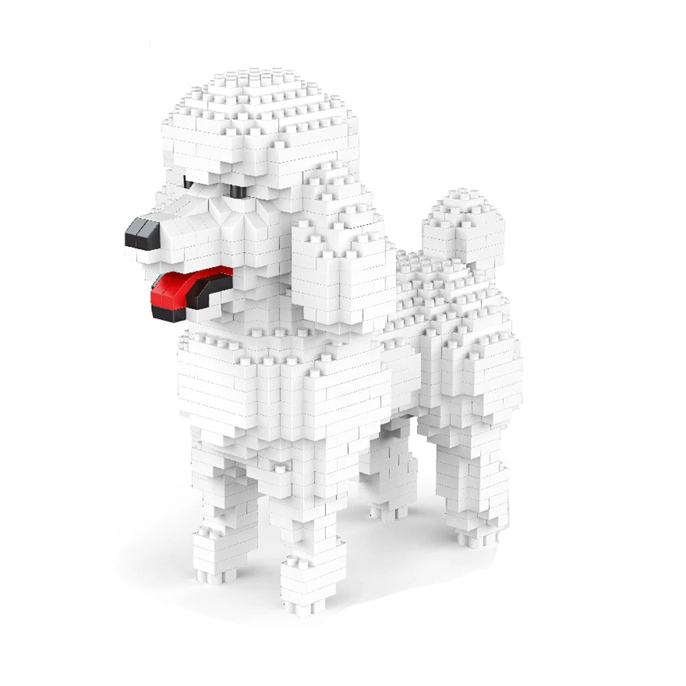 Pudel - Rasy psów z klocków