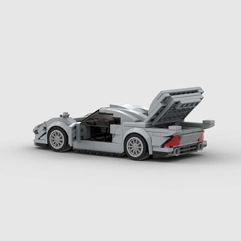 Klocki – model samochodu insp. Mercedes CLK GTR V2