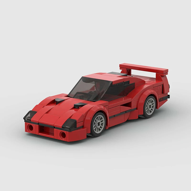 Klocki – model samochodu insp. Ferrari F40
