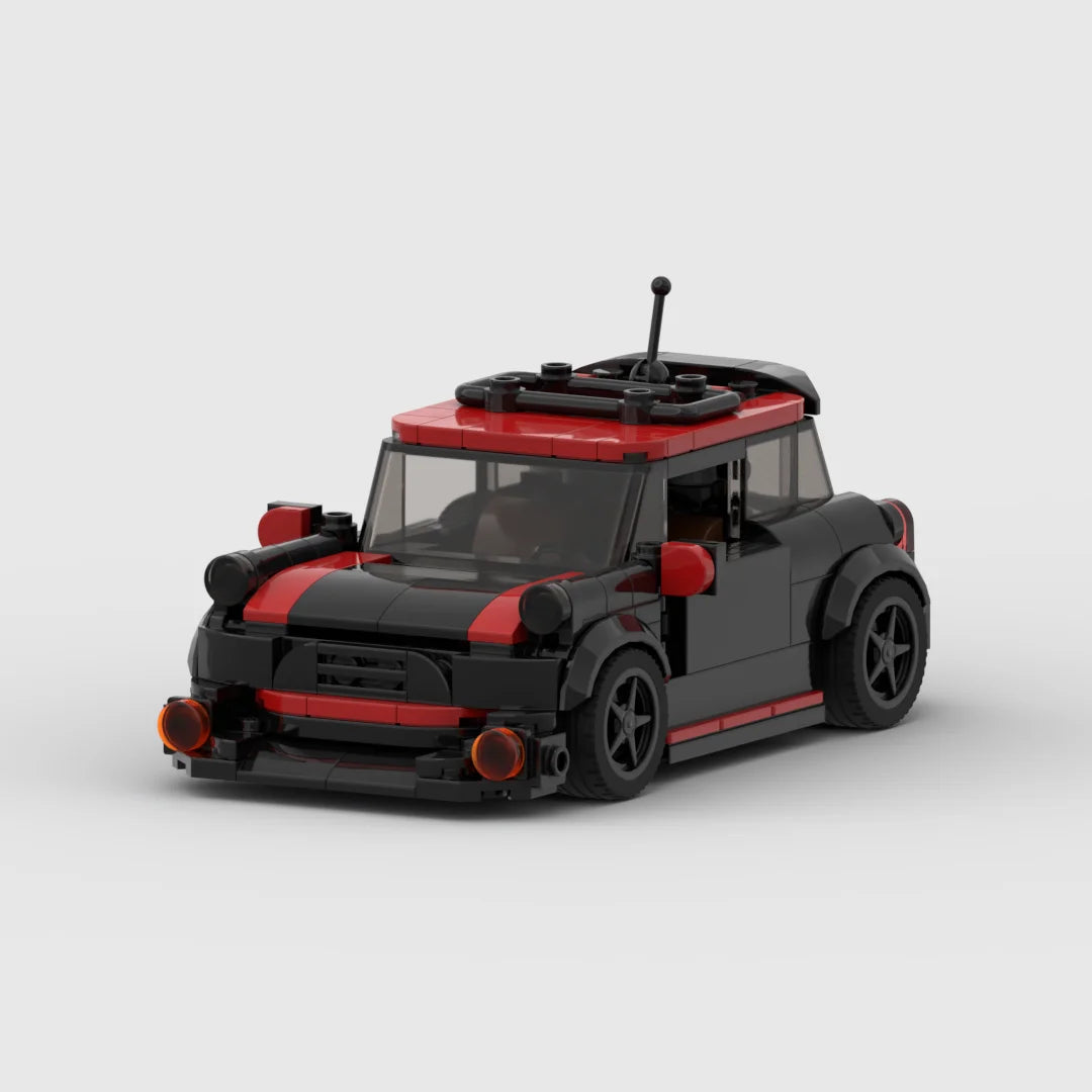 Klocki – model samochodu insp. Mini JCW