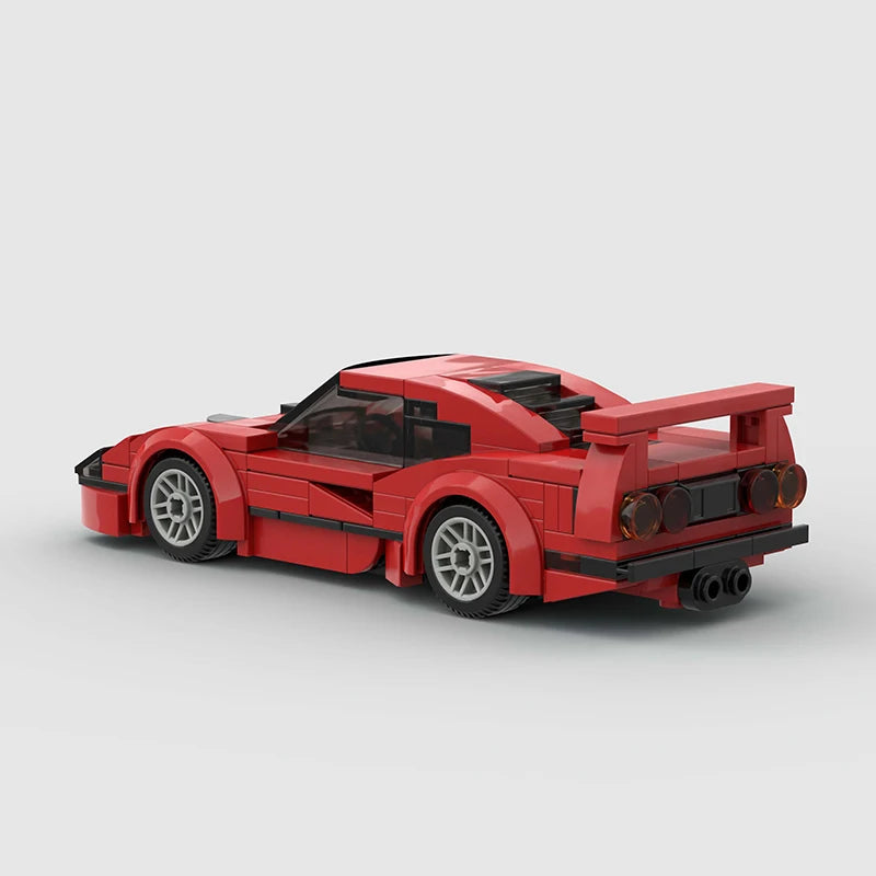 Klocki – model samochodu insp. Ferrari F40