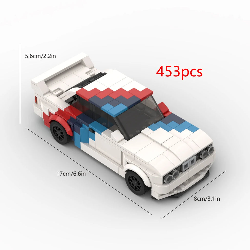 Klocki – model samochodu insp. BMW M3 E30
