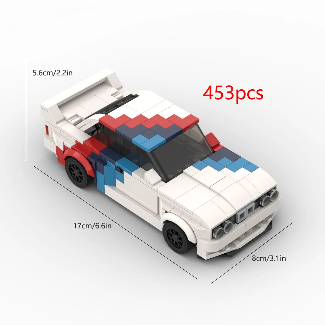 Klocki – model samochodu insp. BMW M3 E30