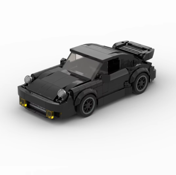 Klocki- model samochodu insp. Porsche 911 (930)