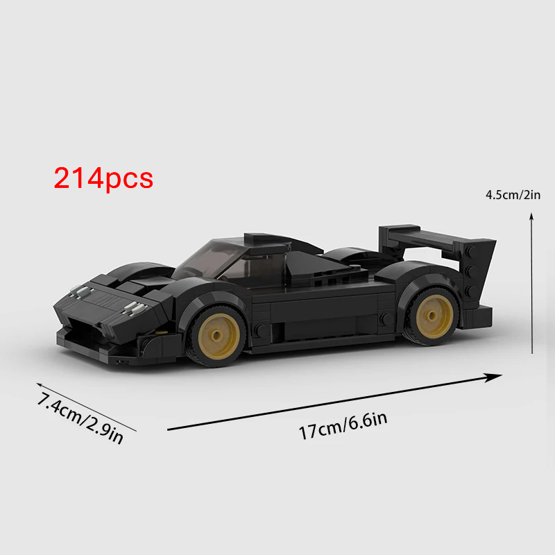 Klocki – model samochodu insp. Pagani Zonda R