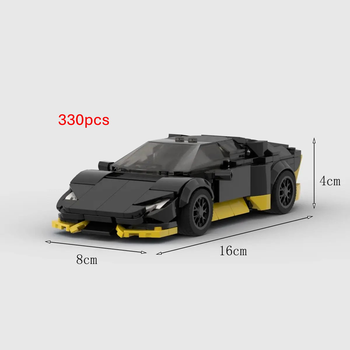 Klocki – model samochodu insp. Lamborghini Huracán