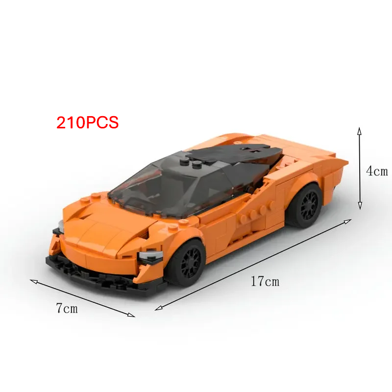 Klocki – model samochodu insp. McLaren Speedtail